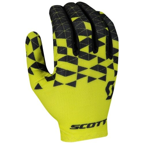 Scott gloves RC Team LF - Sulphur Yellow/Black