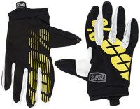 100% Itrack Handschuhe Schwarz/Gelb