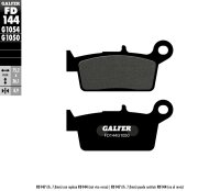 GALFER Brake Pad Semi Metal Scooter