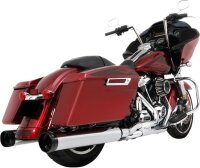 RINEHART RACING Muffler 45 Dbx M8 Ch/Bk-T