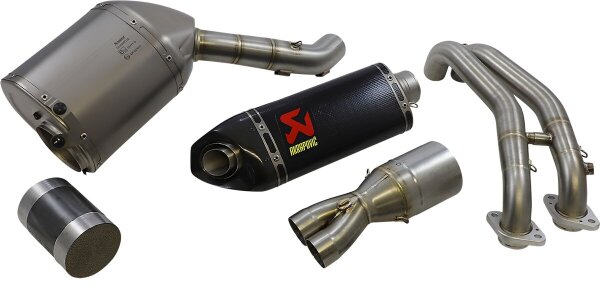 Sistema de escape Akrapovic Racing SS/CF RS 660