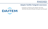 Daitem RXE05D alloggiamento adattatore per tester...