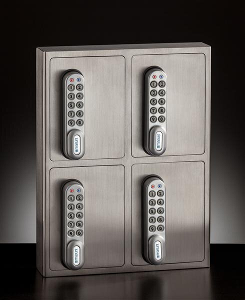 masunt Key Box Schlüsselsafe 4er V2A