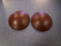 2x Paraurti Hansi per porte Bummsi 50mm marrone...