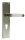Entrée longue en fonte daluminium (250x53mm) avec forme en U, tournante fixe / F2 / 72 mm