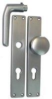 Wymienny zestaw długich rozet 230 x 40 mm z perforacją PZ / 72 mm / F1-elox.