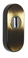 Protezione del nucleo per porte in metallo/ ovale 465 KZS, MB, fino a 10,5 cilindri frontali.