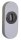 Scure di sicurezza a nucleo per porte in metallo/OVAL 485 KZS, bianco, sporgenza cilindrica 5-10 mm