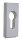 Rosace de protection coulissante pour portes métalliques 455/06, blanc 9016, épaisseur 6 mm