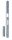 Contropiastra DRS, 490x25x35, BIANCO w. Ancoraggio