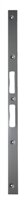 Winkel-Schließblech / 490x25x25 mm -silberfarbig...