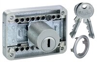 Serratura a catenaccio per mobili con montaggio in...