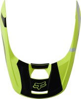 Fox Kinder V1 Helm Visier - Skew [Flo Ylw]