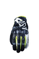 Rękawice Five Gloves RS-C czarno-biało-żółte fluo...