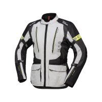 iXS Tour Jacke Lorin-ST grau-schwarz-gelb neon 5XL