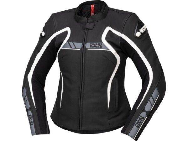 iXS Sport LD Damen Jacke RS-600 1.0 schwarz-grau-weiss 46D