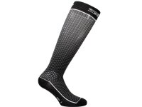 SIXS Lange Socken LONG2 schwarz