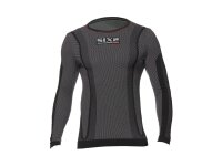 SIXS Funktionsshirt-langarm Blazefit TS2W schwarz-rot