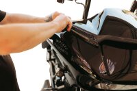 CUSTOM DYNAMICS TRIM W-SHLD FLTR BLK