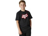 Fox Kinder Karrera Head Ss T-Shirt [Blk]