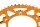 Pignone S-Tech in alluminio Ktm Orange