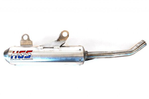 Silenziatore posteriore HGS SX125/TC125 argento (2019-)
