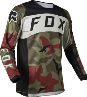 Fox 180 BNKR Jersey [GRN CAM]