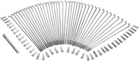 SET DI RAGGI ANTERIORI DA 8,25" IN ACCIAIO INOX PER...