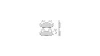 BREMBO bremseklods "07071"