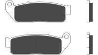 BREMBO Bremsbelag "07GR80"