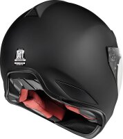 ICON Helmet Domn Rub Bk Xl