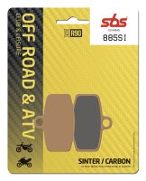 Plaquettes de frein SBS - métal fritté