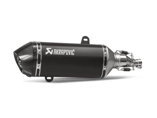 Silenziatore posteriore Akrapovic SS/CF BLK GTS125