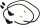 BLACK PLUG WIRE 135 UNIV