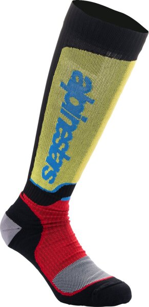 Alpinestars Socken Mx Plus Blk/Red/Bl