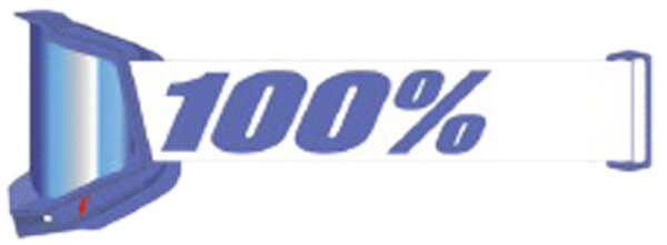 100percent Accuri 2 Brille blau - verspiegelt blau Glas