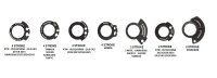 GRIPS LOCK-ON 809 OR/BLK