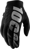 100percent Handschuhe Brisker Bk/Gy Md