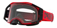 OAKLEY Airbrake MX Brille - Moto Red B1B Klares Glas