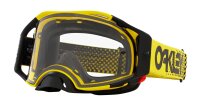 OAKLEY Airbrake MX Brille - Moto Yellow B1B Klares Glas