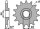 PBR Steel Standard Front Sprocket 1248 - 520