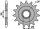 PBR Standard Stahlriztel vorne 2103 - 520