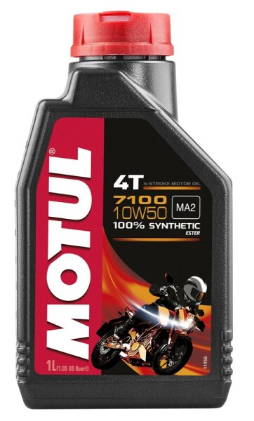 MOTUL 7100 4T Motorenöl - 10W50 1 l