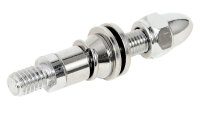 HIGHSIDER Mirror Adapter Harley To 5/16"-18 UNC, Chrome
