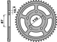 PBR Standard Kettenrad C45 Stahl 828 - 525