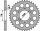 PBR Standard Kettenrad C45 Stahl 816 - 530