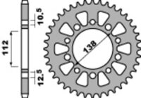 PBR Ultra-Light Aluminium Hard Anodized Rear Sprocket...