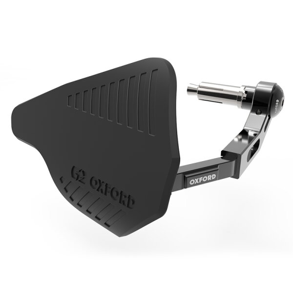 OXFORD Handguards with Aluminium Lever Guard - Black