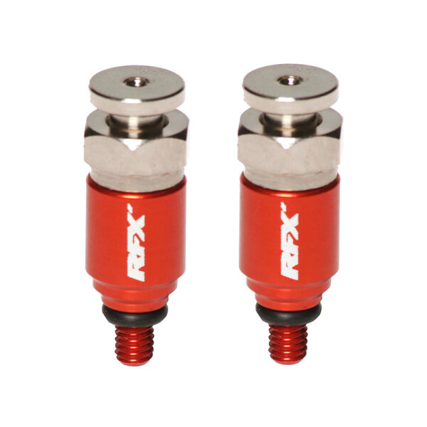 RFX Pro Fork Air Bleeders M4x0.7 (Orange) WP