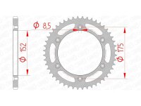 AFAM pignon acier standard arrière 12508 - 520